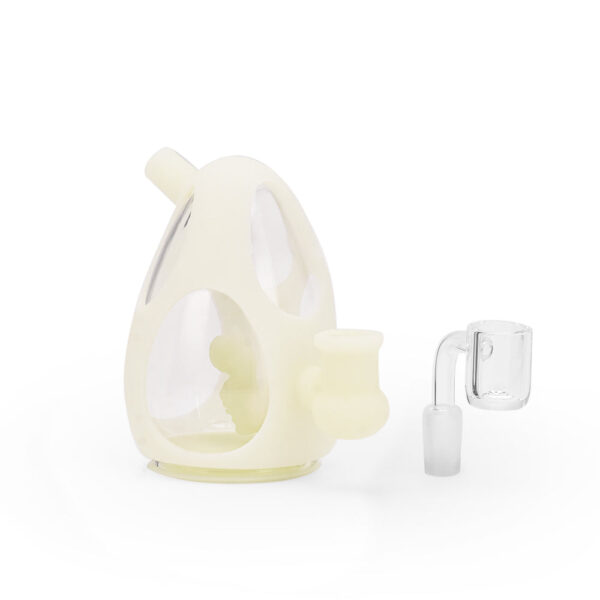 Ritual – 5” Silicone Yoshi Egg Rig – UV Titanium White - Image 2