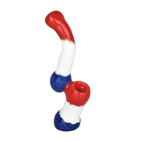 Hip Honeycomb Sherlock Bubbler Pipe | 6.5″ - Image 3