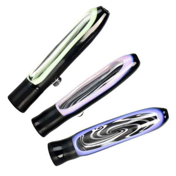 Habitually Hypnotic Chillum Pipe – 4″