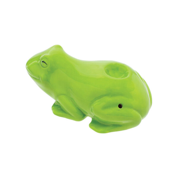 Wacky Bowlz Frog Ceramic Hand Pipe | 3.5″