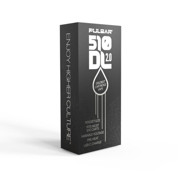 Pulsar 510 DL 2.0 Auto-Draw VV Vape Bar -650mAh / Assorted – 10pc Display - Image 3