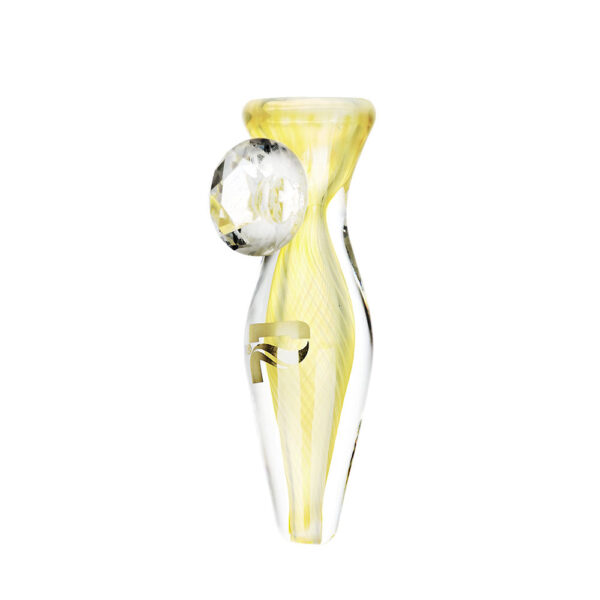 Pulsar Champagne Wishes Chillum w/ Diamond in Gift Bag – 3″