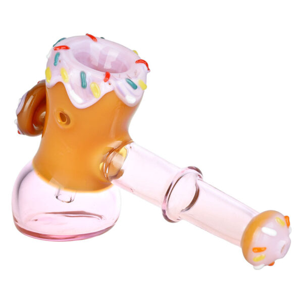 Pulsar Donut Hammer Bubbler | 5″ - Image 5