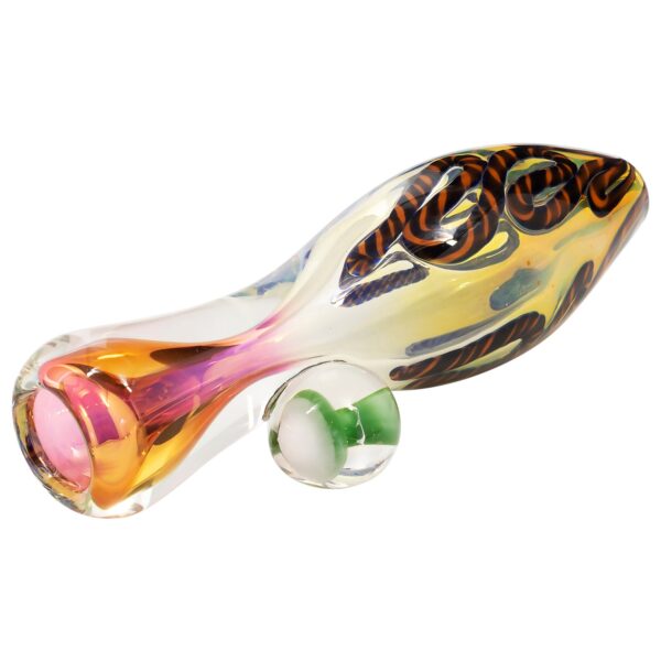 LA Pipes The “Fun-Guy” Glass Chillum - Image 5