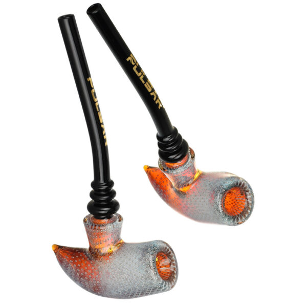 Pulsar Bubble Matrix Hammer Hand Pipe | 6.75″ - Image 5