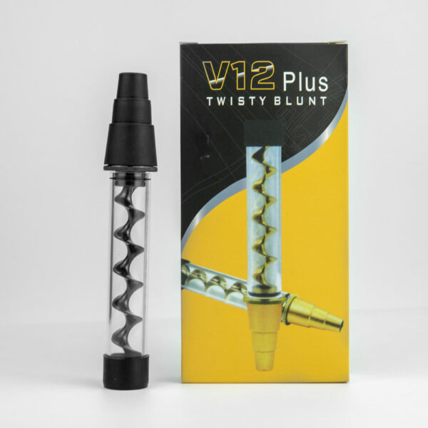 5″ Glass Blunt Hand Pipe – Multiple Colors