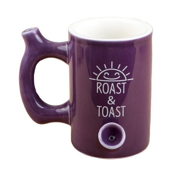 Plum Color Glossy Premium Roast & Toast Mug - Image 5