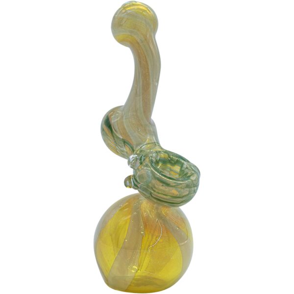 LA Pipes “Rake Bubb” Fumed Sherlock Bubbler Pipe (Various Colors) - Image 8