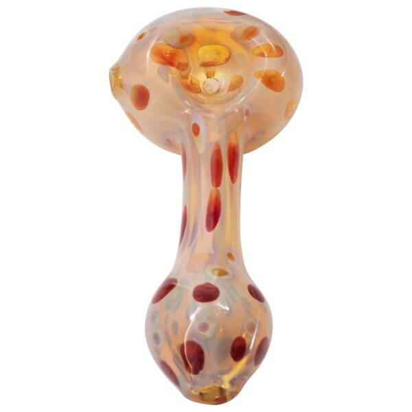 LA Pipes Polka Dot Glass Spoon Pipe - Image 4