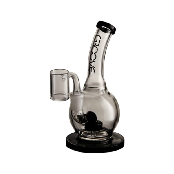Groove Bubbler With Base Water Pipe 7″ - Image 2