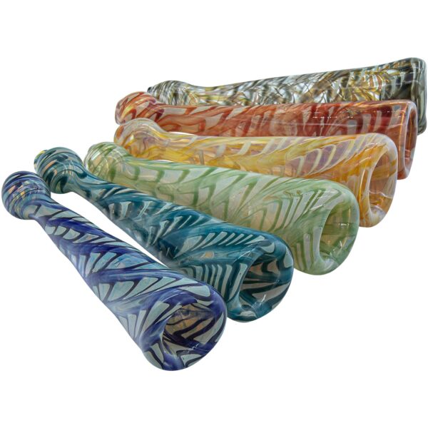 LA Pipes “Typhoon” Colored Chillum - Image 2