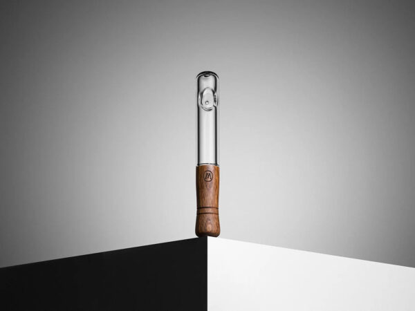 Marley Natural Glass & Walnut Steamroller - Image 6