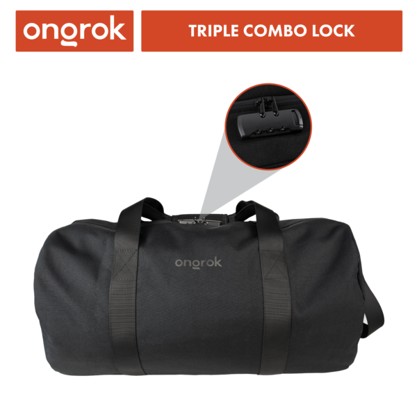 Ongrok Carbon-lined Smell proof Duffle Bag - Image 7