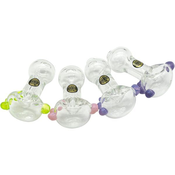 LA Pipes Thick Glass Spoon Pipe - Image 4