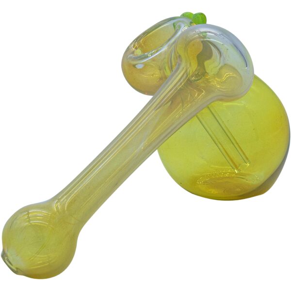 LA Pipes “Silver Sidecar” Fumed Hammer Sidecar Pipe (Various Colors)