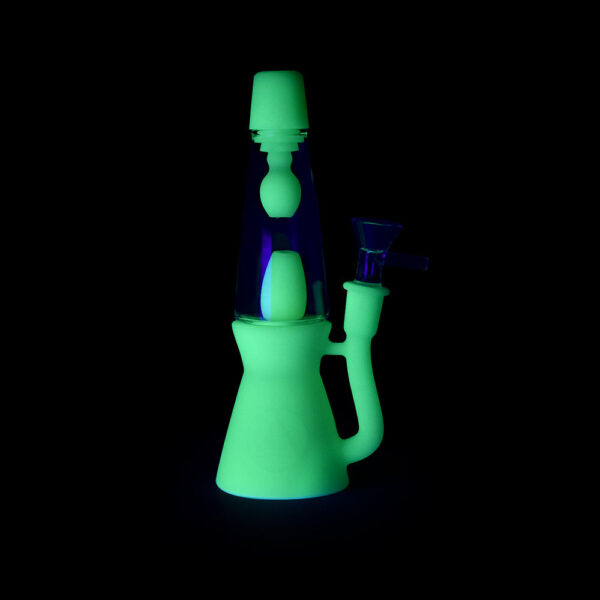 Ritual – 7.5” Silicone Lava Lamp – UV Titanium White - Image 2