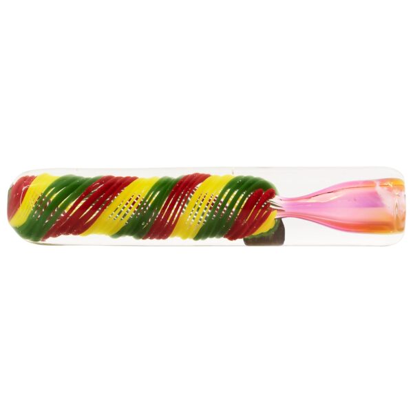 LA Pipes The “Rasta Twister” Chillum Pipe - Image 5