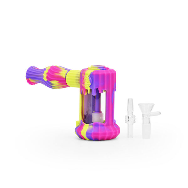 Ritual – 6” Duality Silicone Dual Use Bubbler – Miami Sunset - Image 2