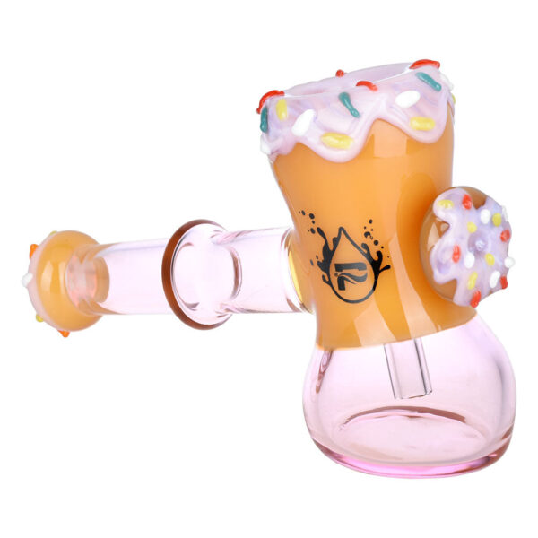 Pulsar Donut Hammer Bubbler | 5″ - Image 4