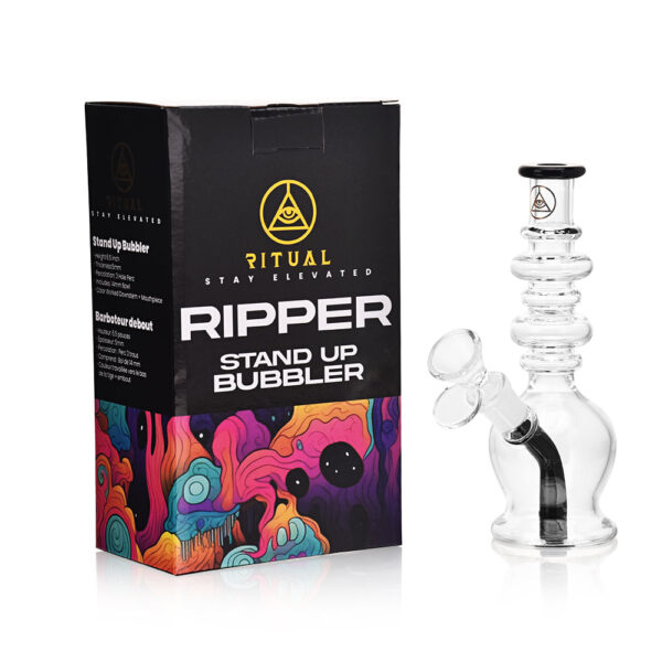 Ritual Smoke – Ripper Bubbler – Black