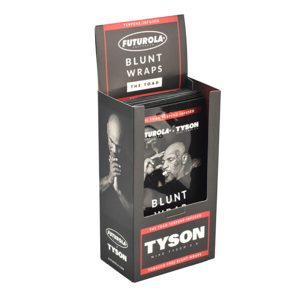 25PC DISP – Futurola x Tyson 2.0 Terp Infused Blunt Wrap