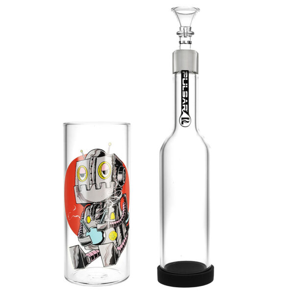 Pulsar Dope Bot Gravity Water Pipe – 11.5″/19mm F - Image 2