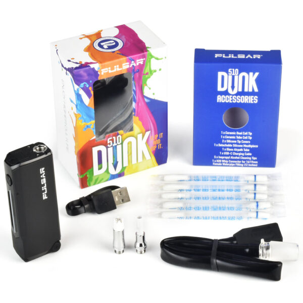 Pulsar 510 Dunk 2-In-1 Variable Voltage Vaporizer -750mAh - Image 11