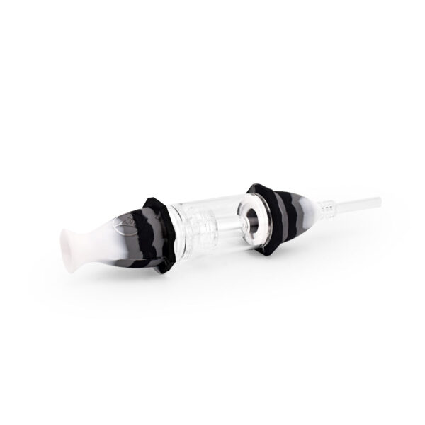 Ritual – 7” Silicone Deluxe Nectar Collector – Black & White Marble