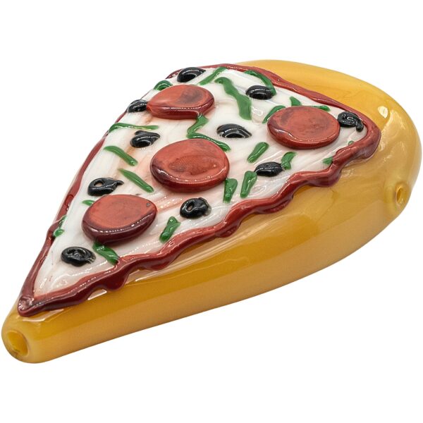 LA Pipes “Potperoni” Glass Pizza Pipe - Image 5