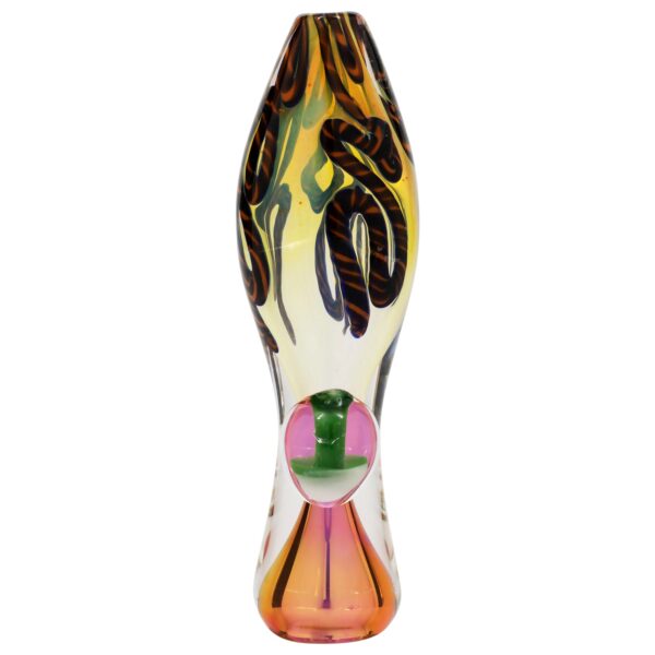 LA Pipes The “Fun-Guy” Glass Chillum - Image 7