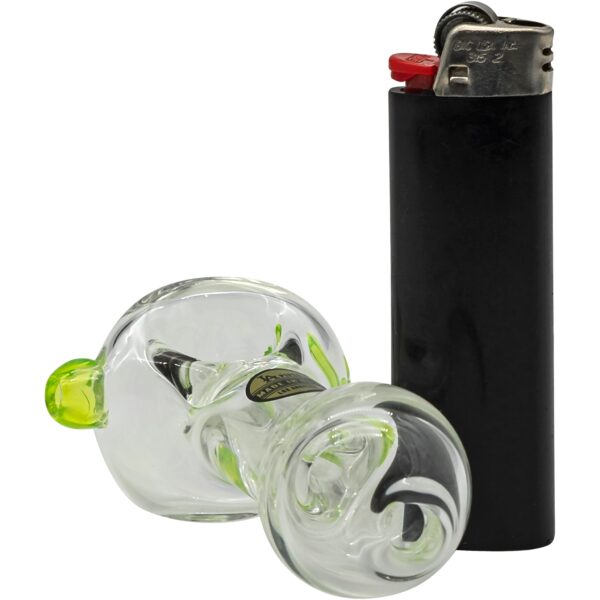 LA Pipes Thick Glass Spoon Pipe - Image 11