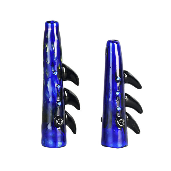 Prehistoric Life Form Chillum Pipe – 3″
