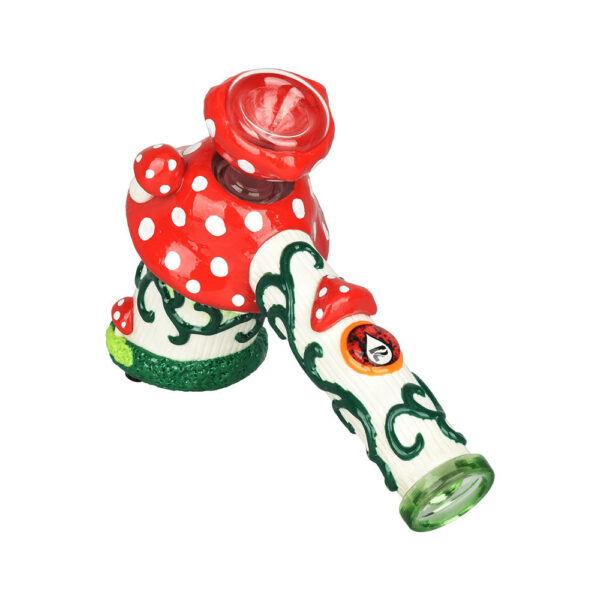Pulsar Shroom House Bubbler Pipe – 8″ / 19mm F - Image 2