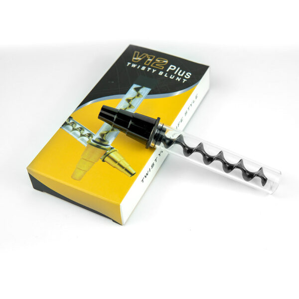 5″ Glass Blunt Hand Pipe – Multiple Colors - Image 9