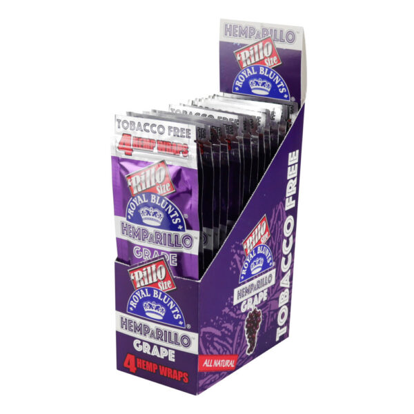 15PC DISP – Royal Blunts Hemparillo Hemp Wraps - Image 6