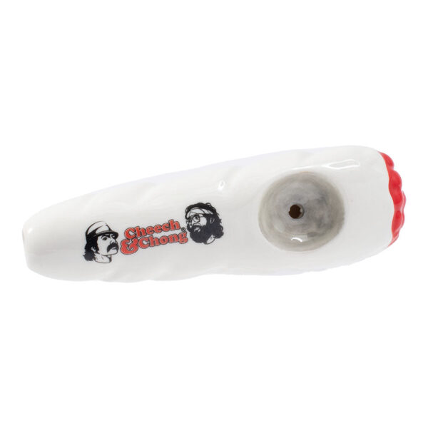 Cheech & Chong Wacky Bowlz Joint Ceramic Pipe – 4″ - Image 4