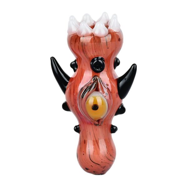 Peering Dragon Chillum – 3.5″ - Image 2