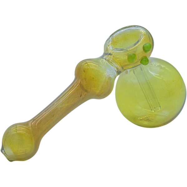 LA Pipes “Silver Hammer” Fumed Hammer Bubbler Pipe (Various Colors) - Image 3