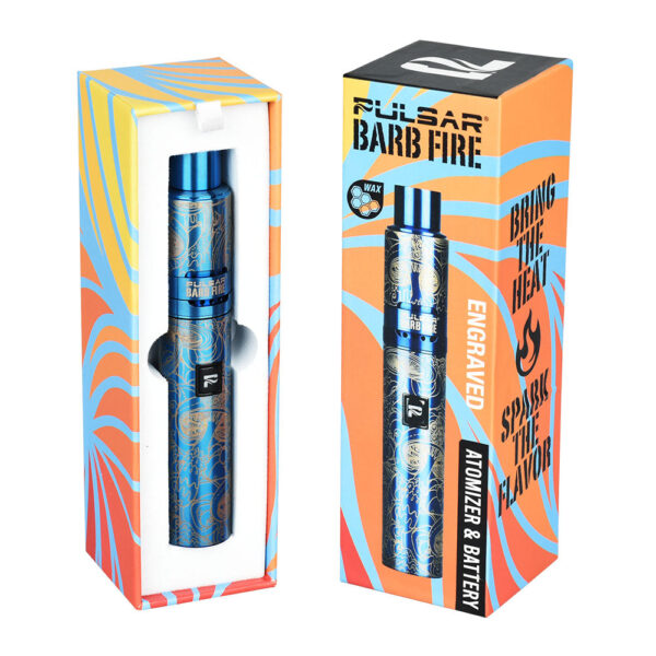 Pulsar Melting Mushrooms Variable Voltage Barb Fire Kit -1450mAh - Image 5