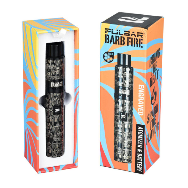 Pulsar Boho Faces Variable Voltage Barb Fire Kit -1450mAh - Image 3