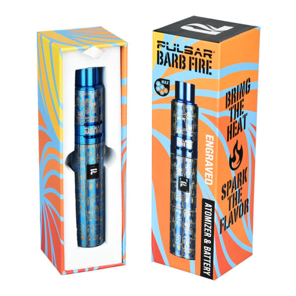 Pulsar Boho Faces Variable Voltage Barb Fire Kit -1450mAh - Image 5