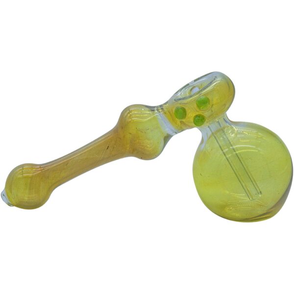 LA Pipes “Silver Hammer” Fumed Hammer Bubbler Pipe (Various Colors)