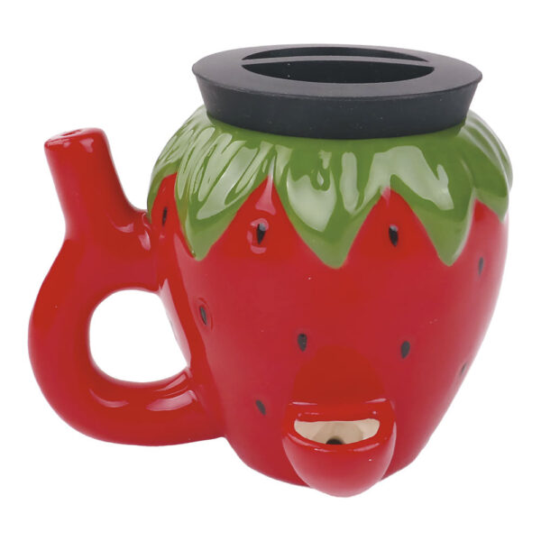 Fujima Strawberry Pipe Jar – 3.9″