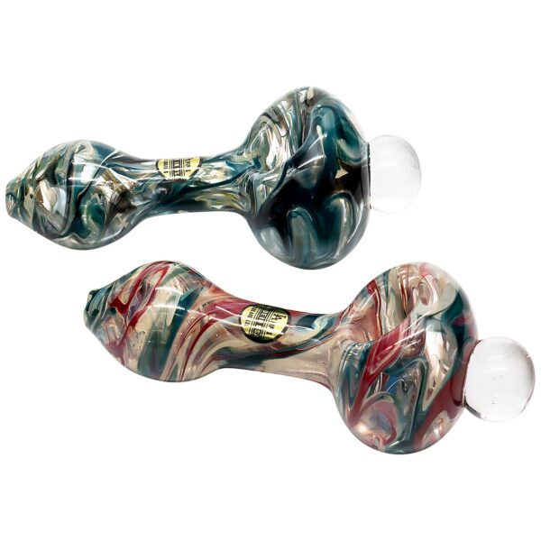 LA Pipes “Primordial Ooze” Glass Spoon Pipe - Image 11