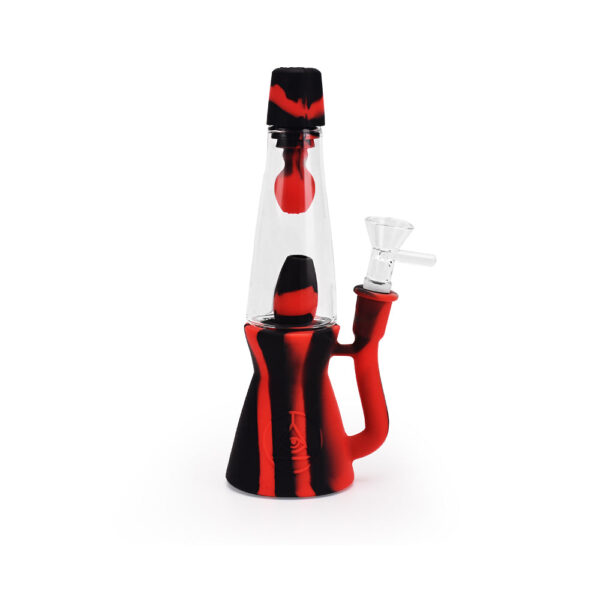 Ritual – 7.5” Silicone Lava Lamp – Black & Red
