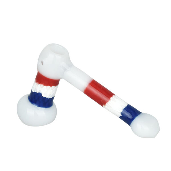 Hip Honeycomb Hammer Bubbler Pipe | 5.5″ - Image 2