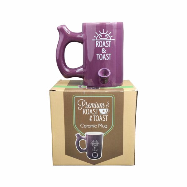 Plum Color Glossy Premium Roast & Toast Mug - Image 9