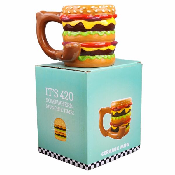 Cheeseburger pipe mug from gifts by Fashioncraft® - Image 7