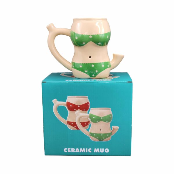 green bikini mug - Image 8