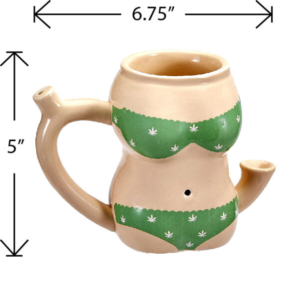 green bikini mug - Image 7